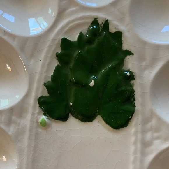 Beautiful Handmade deviled egg platter - Picture 3 of 5